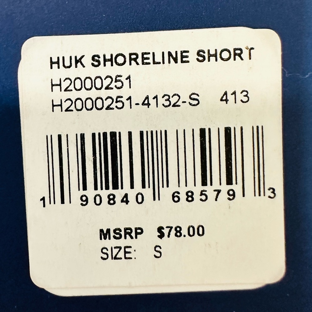 HUK Shoreline Hybrid Men’s Shorts Size Small NWT - Picture 6 of 6